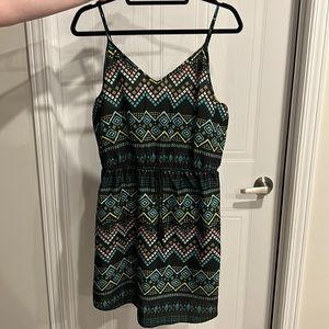 PRIMARK AZTEC PRINT DRESS